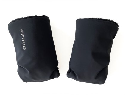 softshellové rukavice na kočík Pinkie Black