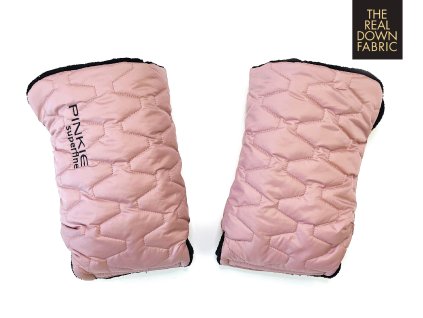 PINKIE páperové rukavice na kočík Superfine Light Pink