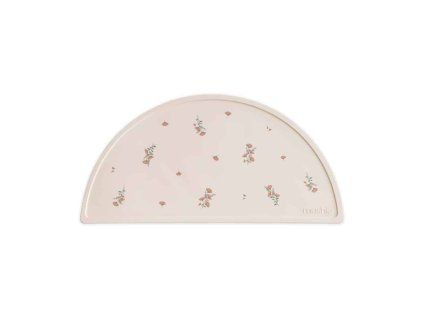Pink Flowers Silicone Place Mats p