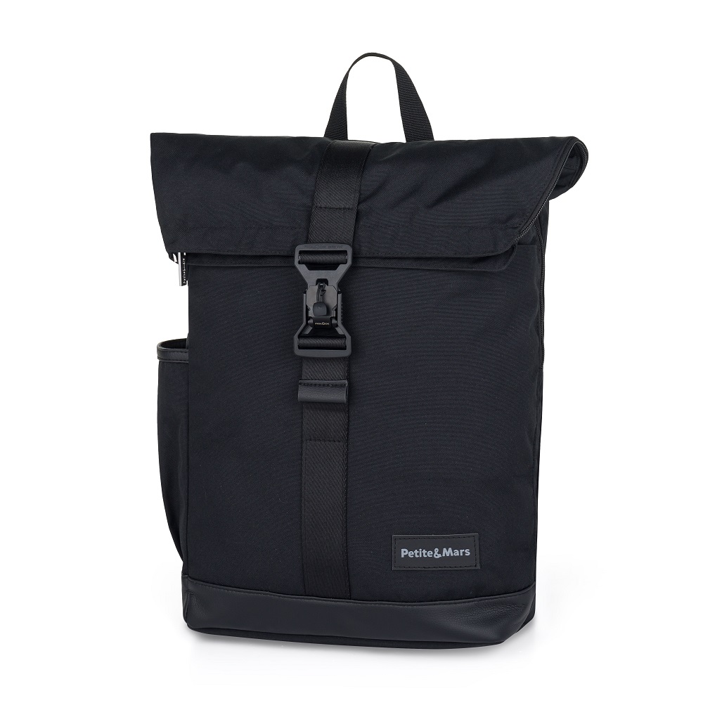 E-shop PETITEMARS PETITE&MARS Batoh prebaľovací na kočík Jackob Absolute Black