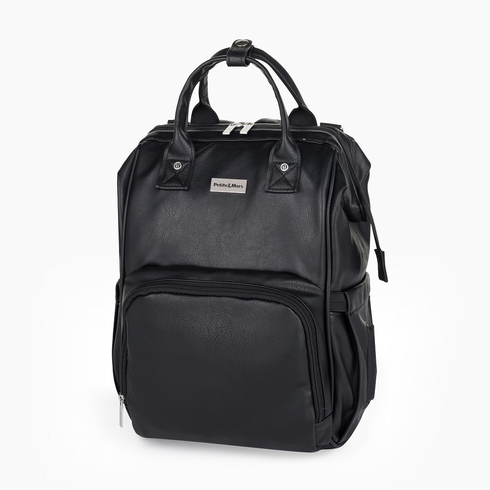 E-shop PETITEMARS PETITE&MARS Batoh prebaľovací na kočík Jasper Absolute Black