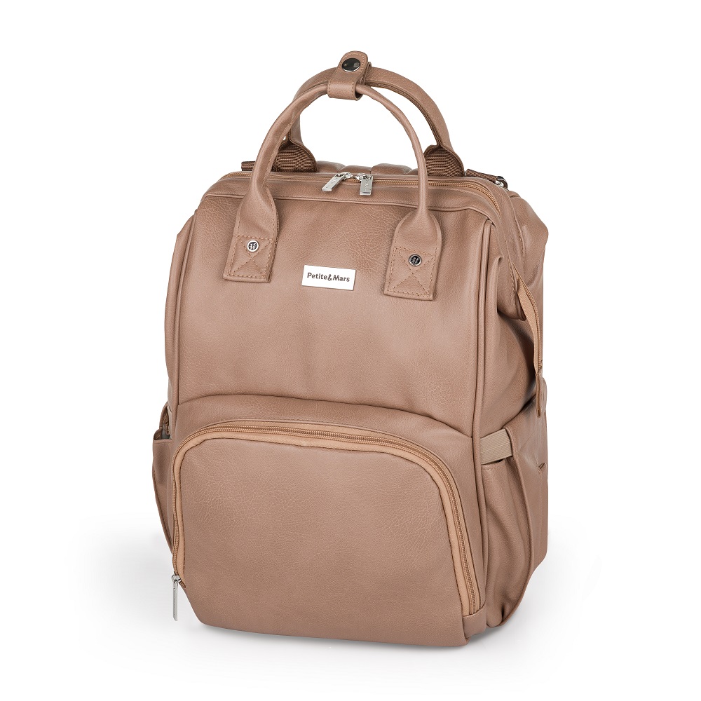 E-shop PETITEMARS PETITE&MARS Batoh prebaľovací na kočík Jasper Camel Beige