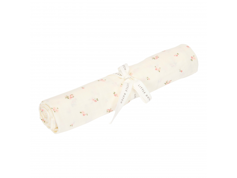 E-shop Little Dutch Plienka zavinovacia 120x120 cm Fairy Blossom