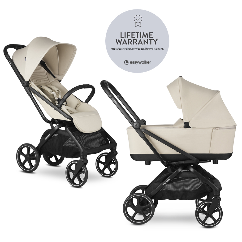 E-shop EASYWALKER Kočík kombinovaný Rockey L Bright Taupe