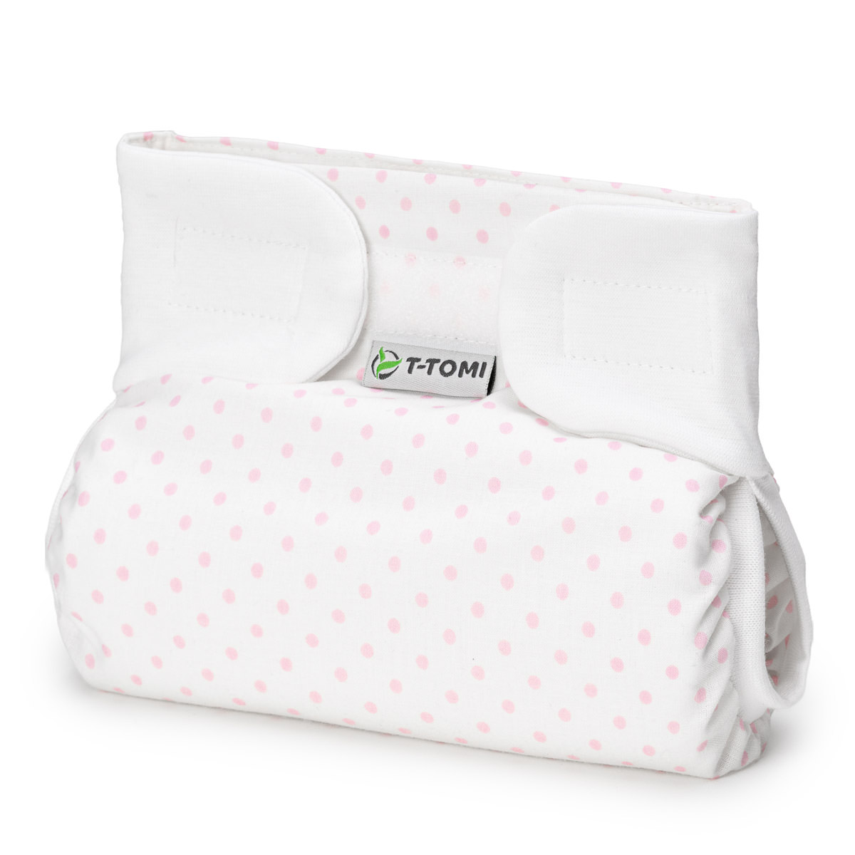 E-shop T-TOMI Ortopedické abdukčné nohavičky PLUS - suchý zips Pink dots (5-9kg)