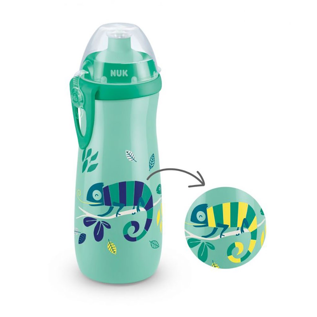 E-shop Detská fľaša NUK Sports Cup Chameleon 450 ml - 57266