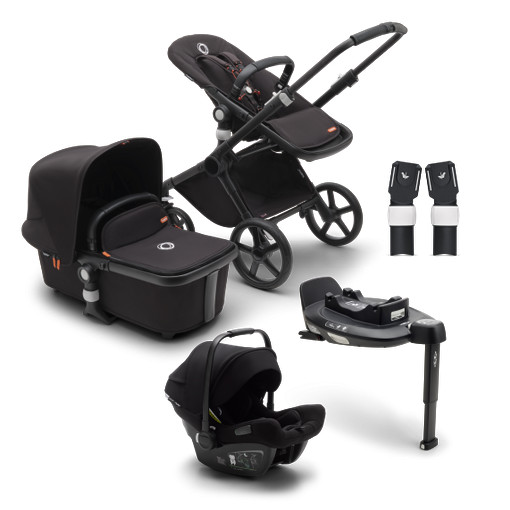 E-shop Bugaboo Fox Cub 3v1 Bundle farba:black/midnight black–midnight black