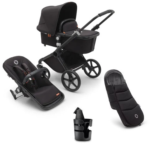 E-shop Bugaboo Fox Cub Essential Bundle farba:black/midnight black–midnight black