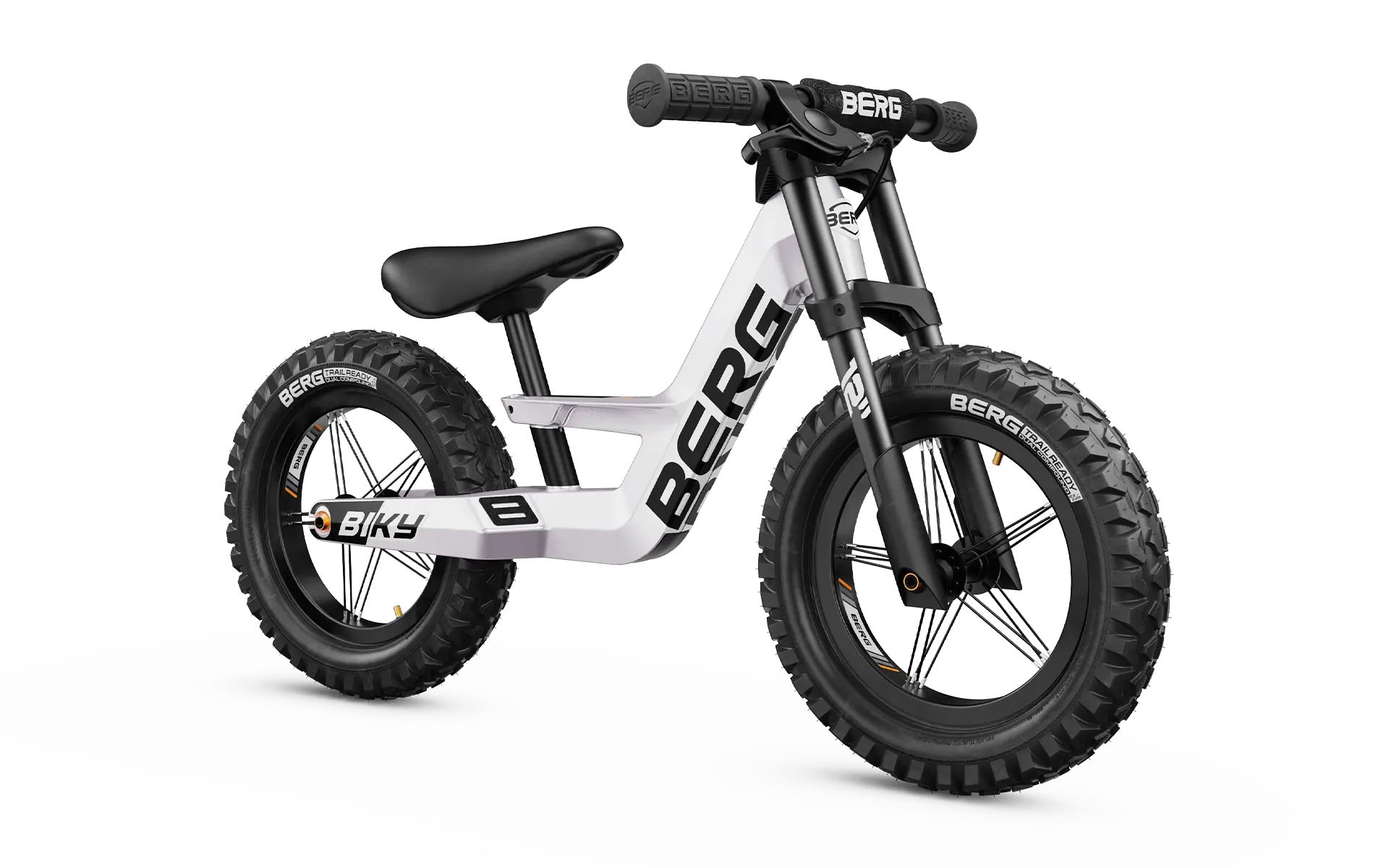 E-shop Berg Toys Berg odrážadlo Biky Cross s brzdou farba:white