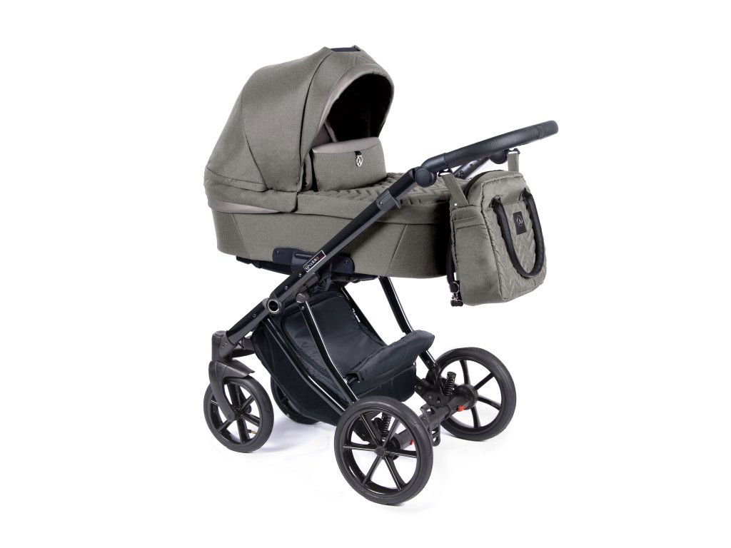 Coletto kombinovaný kočík Dante, 2-kombinácia, D20, čierny rám