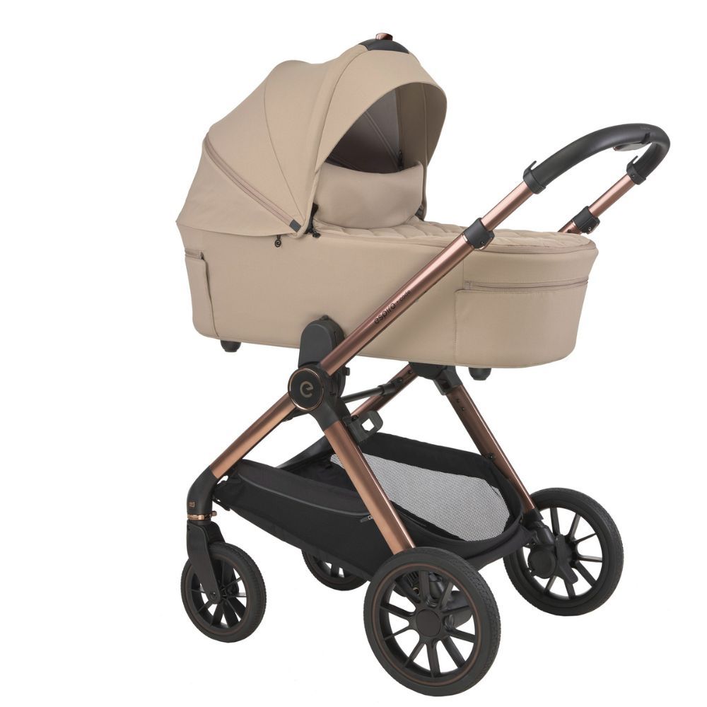 Espiro kombinovaný kočík Code 2025, 2-kombinácia, 19 loving beige