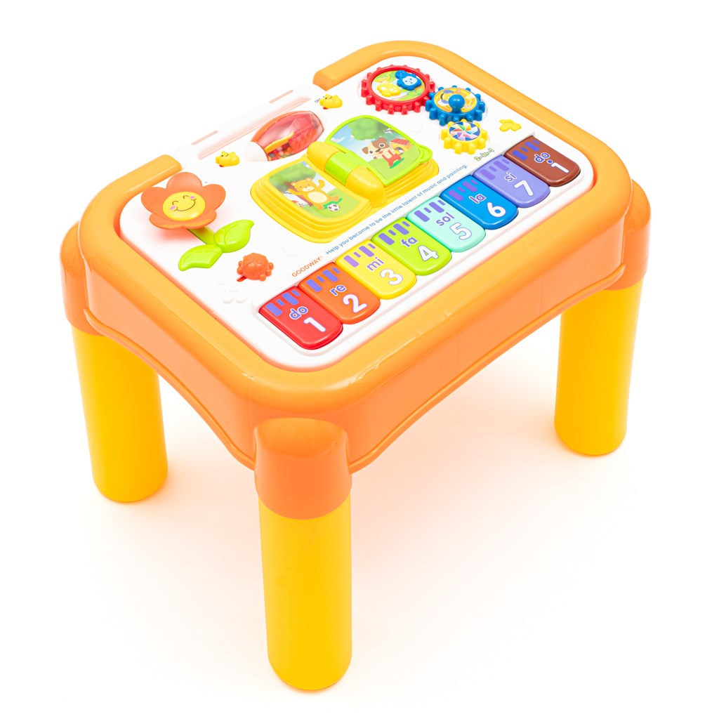 E-shop Multifunkčný hudobný učebný stolík 3in1 Baby Mix - 53210