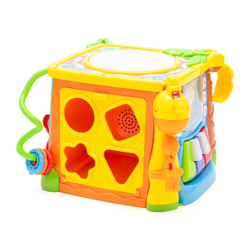 E-shop Interaktívna hudobná vzdelávacia kocka Baby Mix - 53212