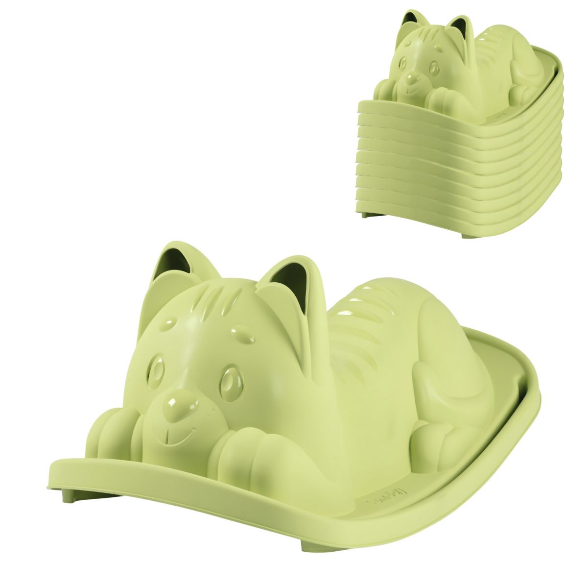 E-shop Smoby Hojdačka Life mačička zelená