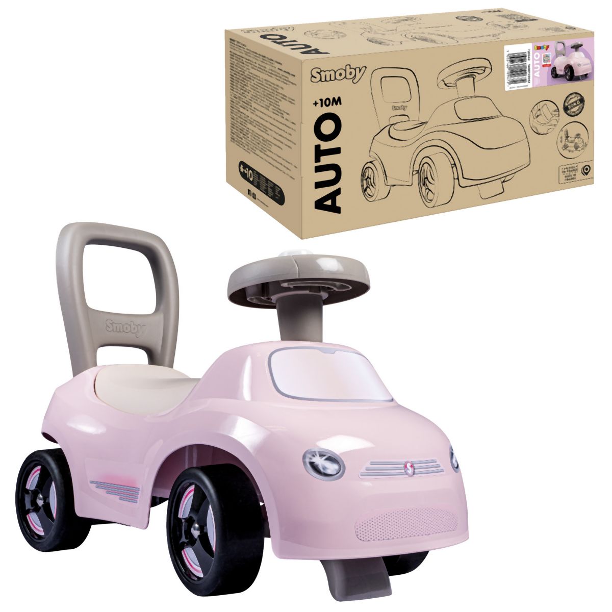 E-shop Odrážadlo Auto Ružové