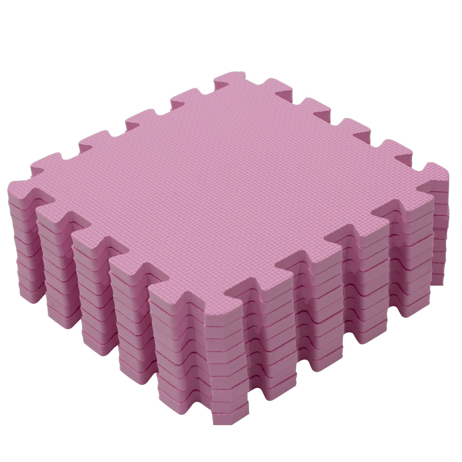 E-shop Rialto Baby Hracia podložka puzzle Pink 90x90 cm