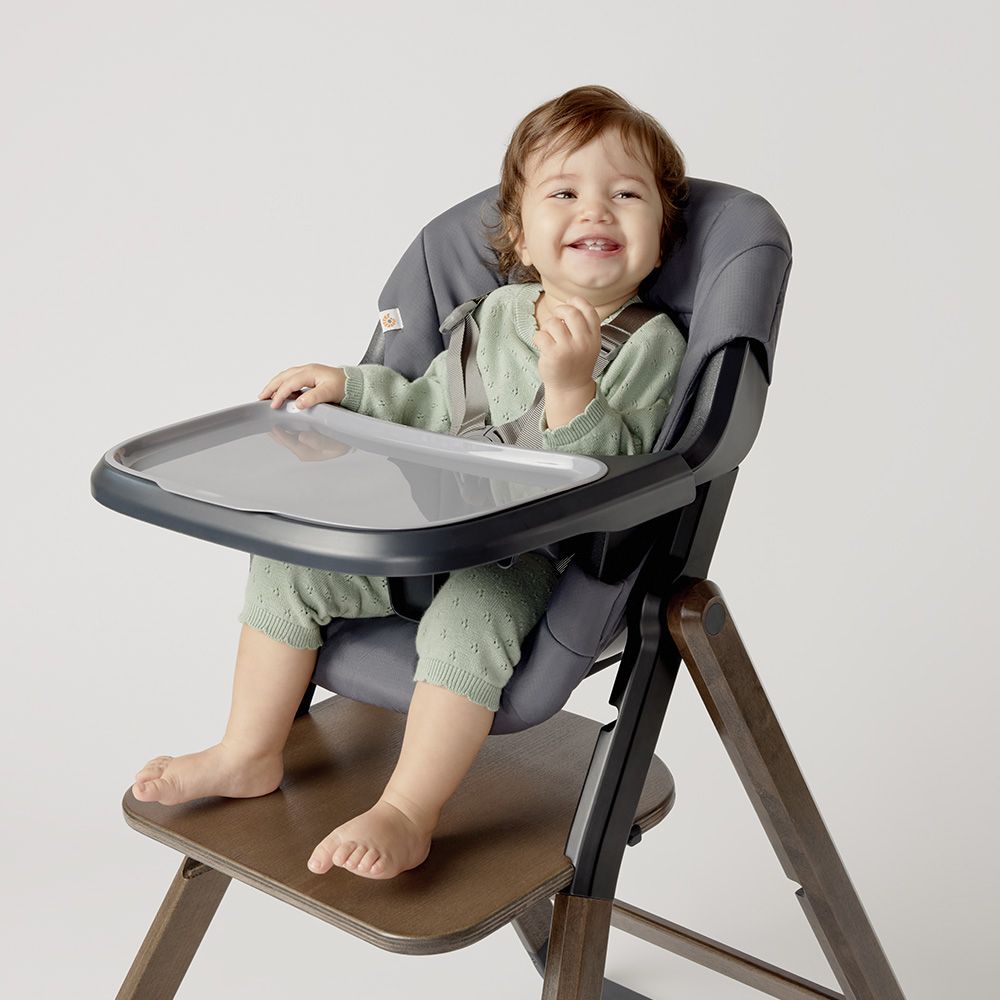 E-shop ERGOBABY l EVOLVE - polstrovanie sedátka k jedálenskej stoličke - Onyx Black