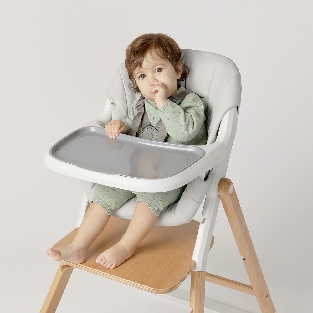 E-shop ERGOBABY l EVOLVE - polstrovanie sedátka k jedálenskej stoličke - Light Grey