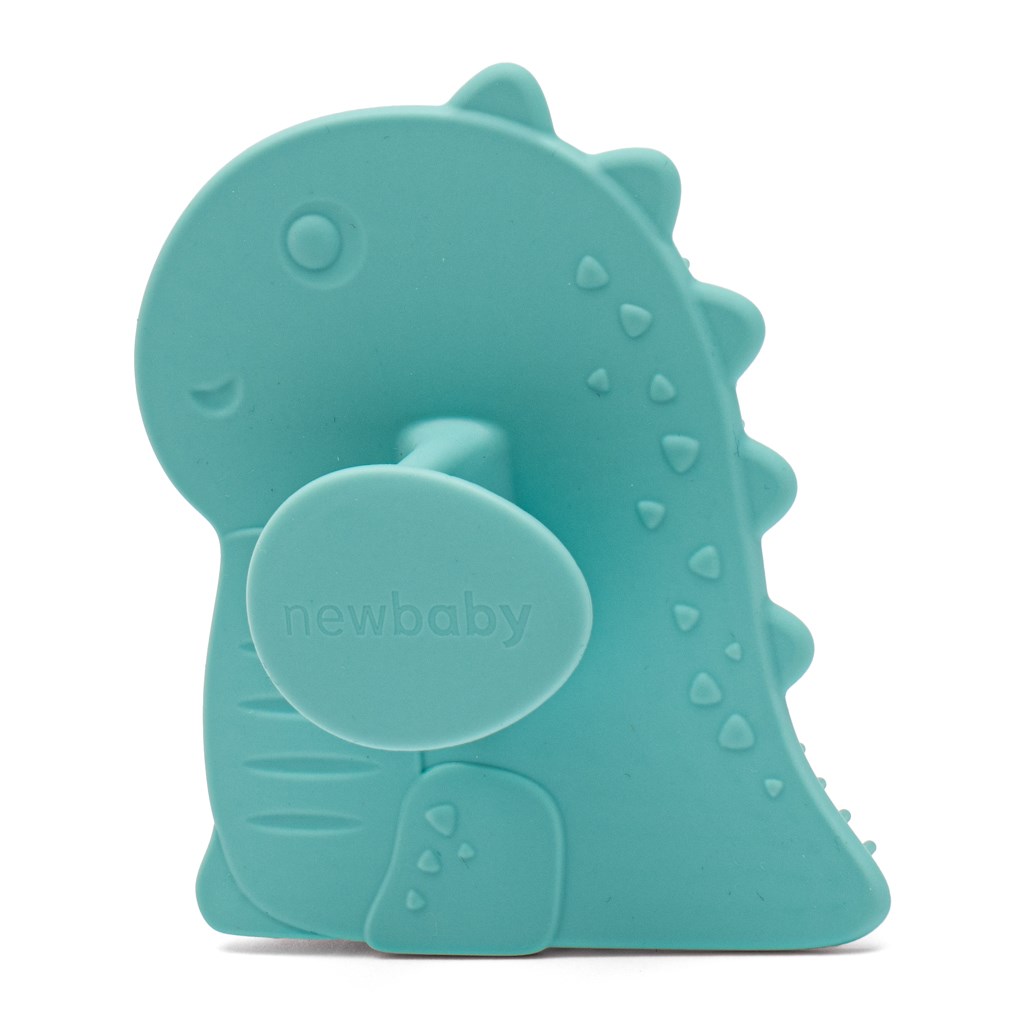 E-shop Detská silikónová kefka do kúpeľa New Baby Modrá - 56994
