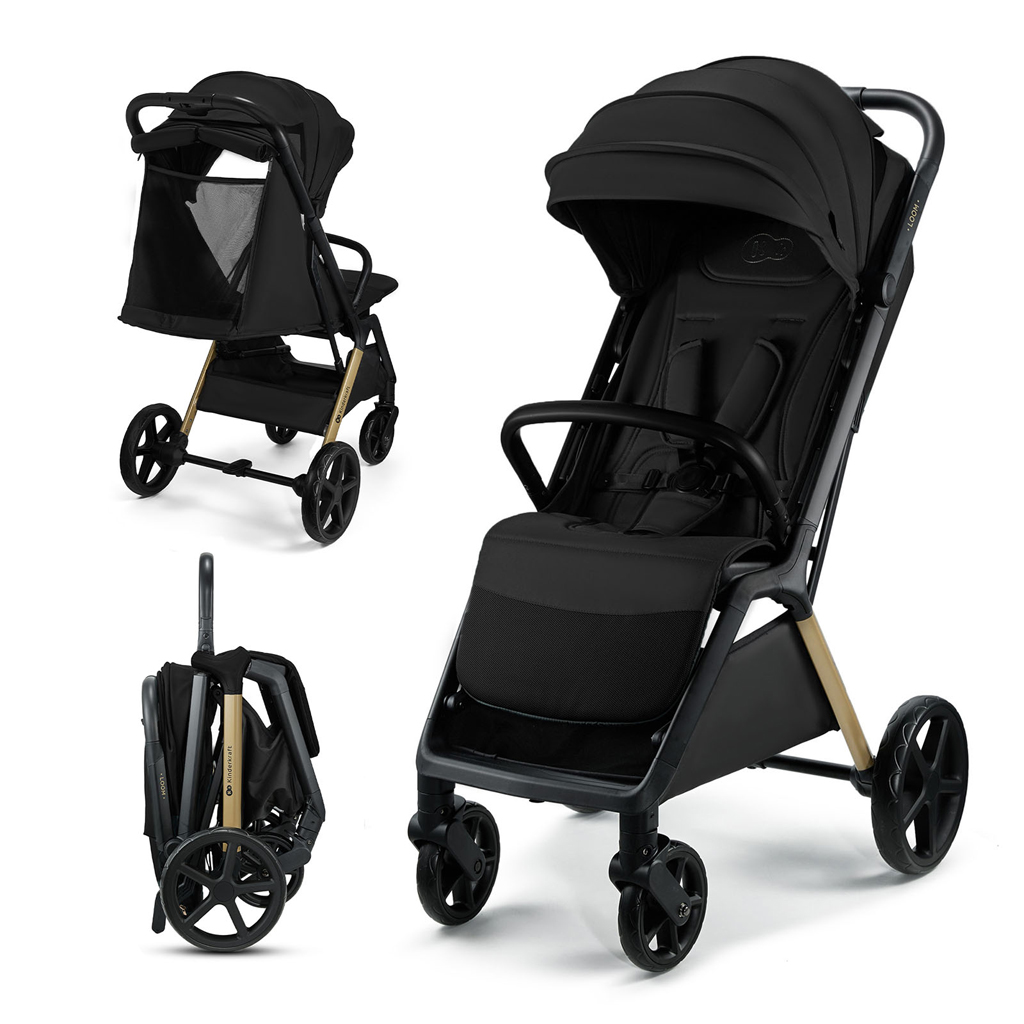 E-shop KINDERKRAFT Kočík športový Loom Black