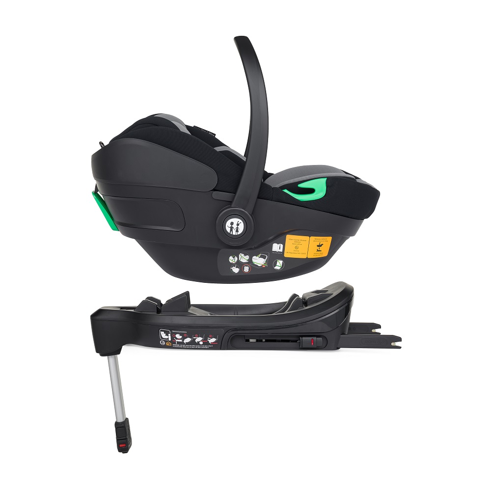 E-shop PETITEMARS PETITE&MARS Autosedačka Core Pro i-Size Black Grey 40-87cm (0-13 kg) + Báza
