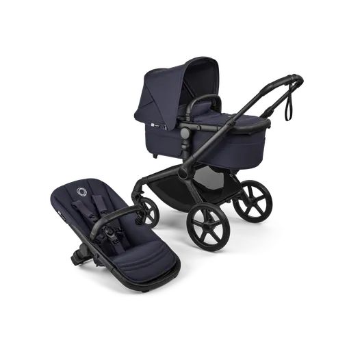 E-shop Bugaboo Fox 5 RENEW Complete, Black/Deep Indigo