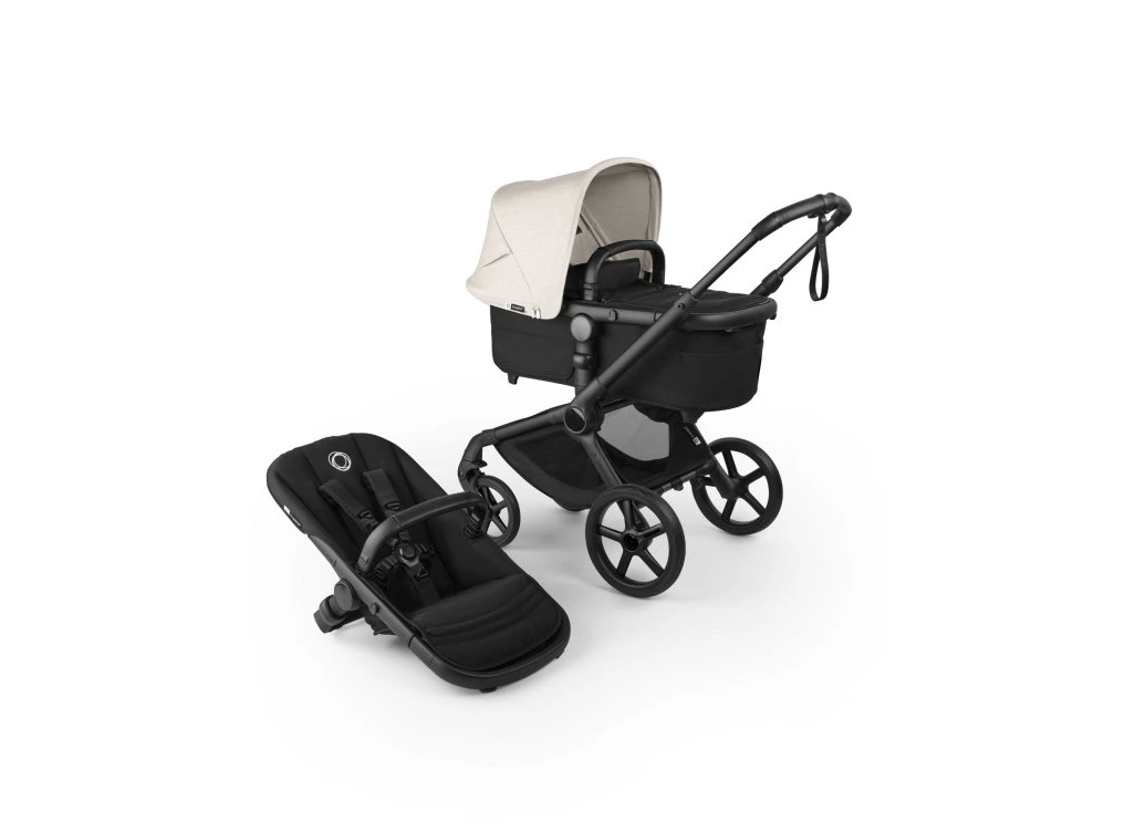 E-shop Bugaboo Fox 5 RENEW Complete, Black/Herigate Black-Misty White