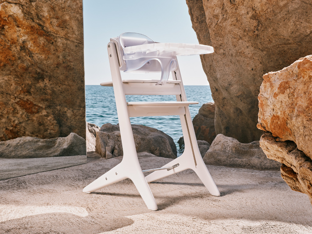 E-shop Cybex stolička Lemo Platinum Chair 3v1, White wood