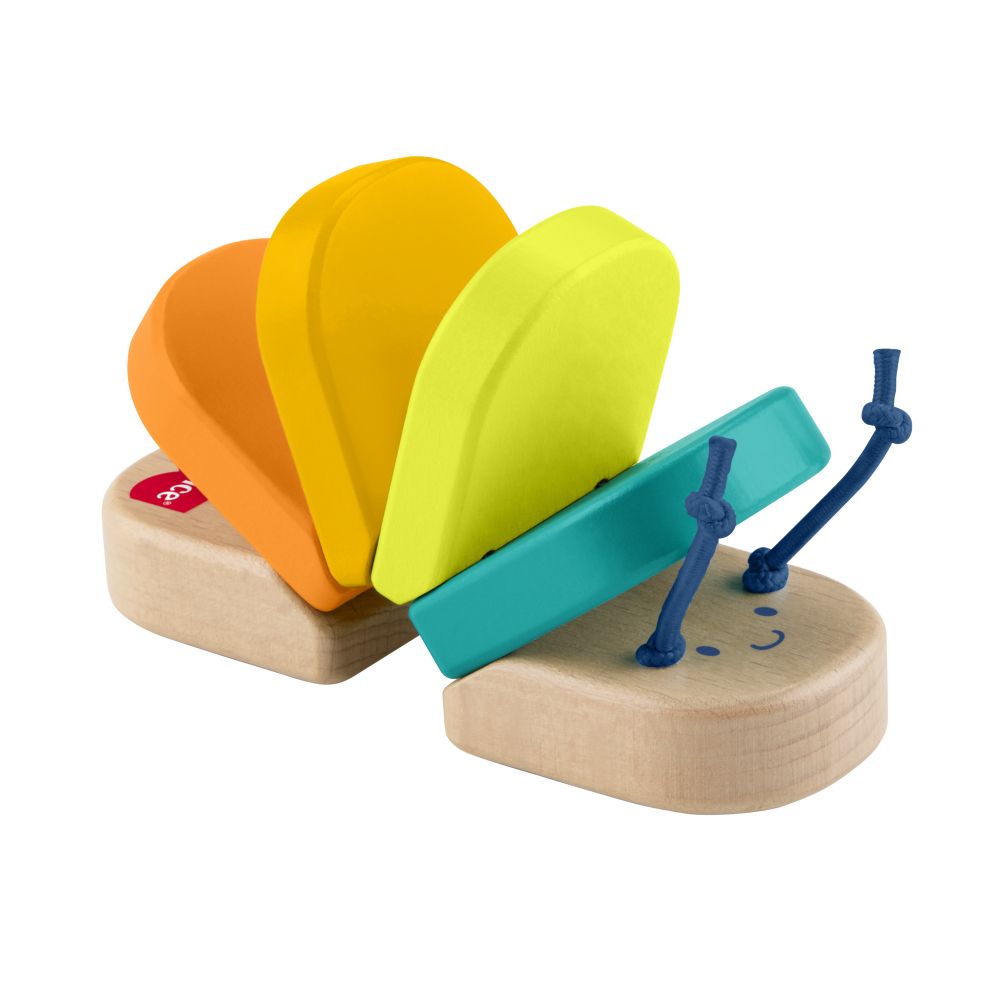 E-shop Mattel Fisher Price drevená klapajúca stonožka