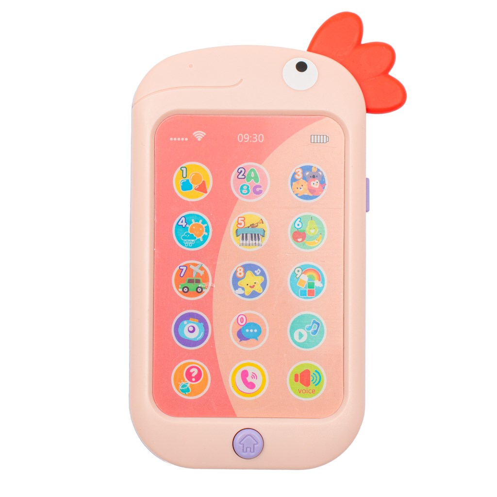 E-shop Vzdelávací hračkársky telefón Baby Mix ružový - 56439