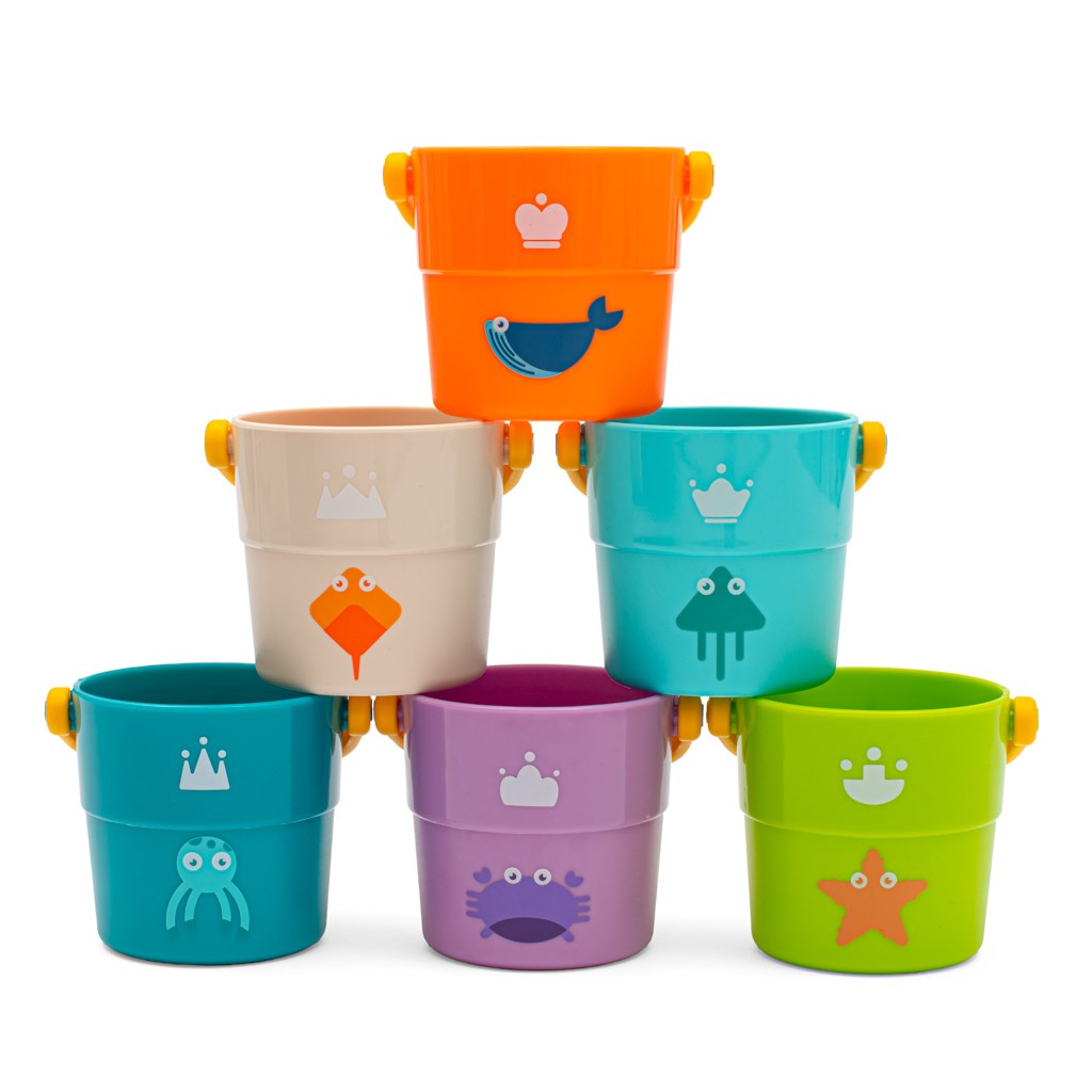 E-shop Hracie poháre 6ks Baby Mix - 56443