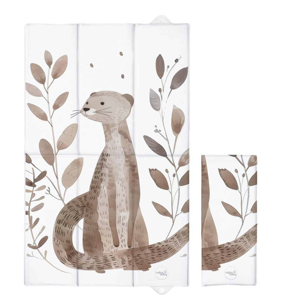 E-shop CEBA BABY Podložka prebaľovacia cestovná (80x50) Basic Clever Otter