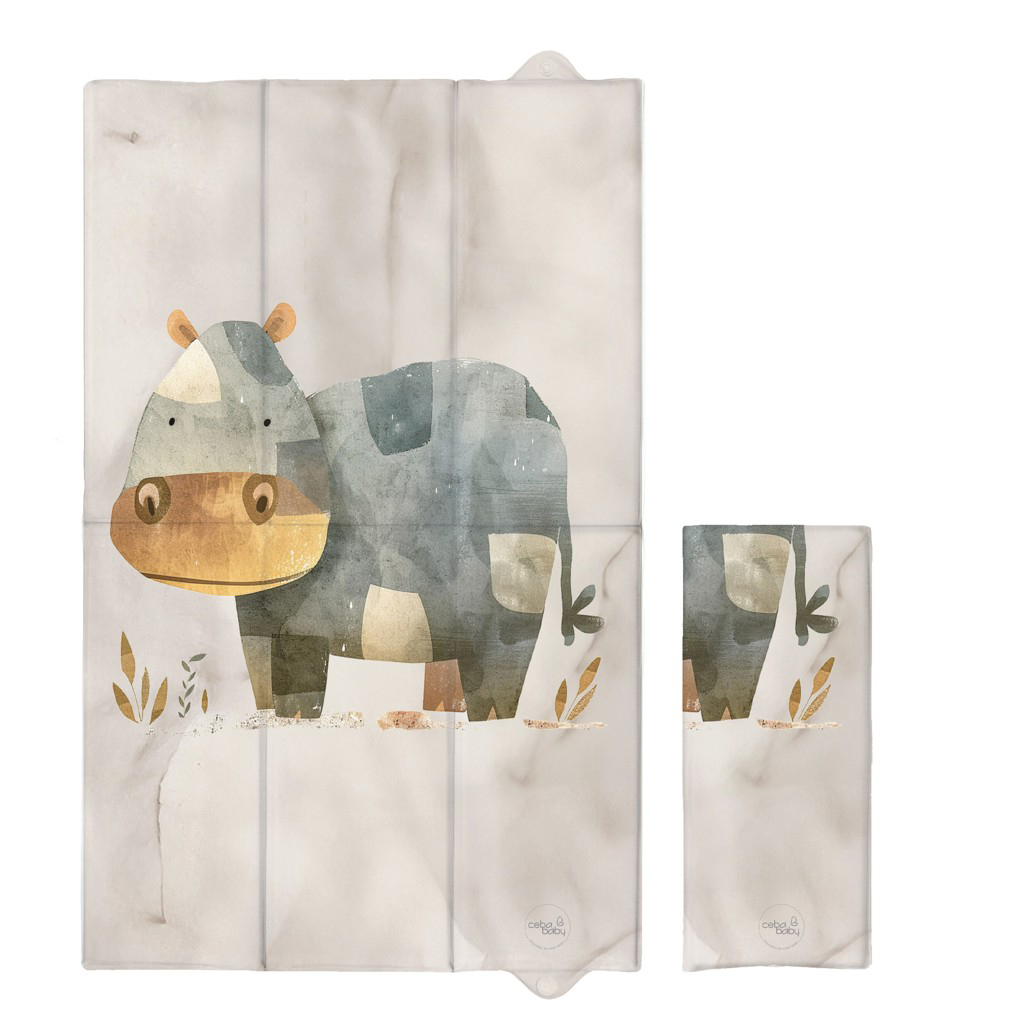 E-shop CEBA BABY Podložka prebaľovacia cestovná (80x50) Basic Cosy Hippo