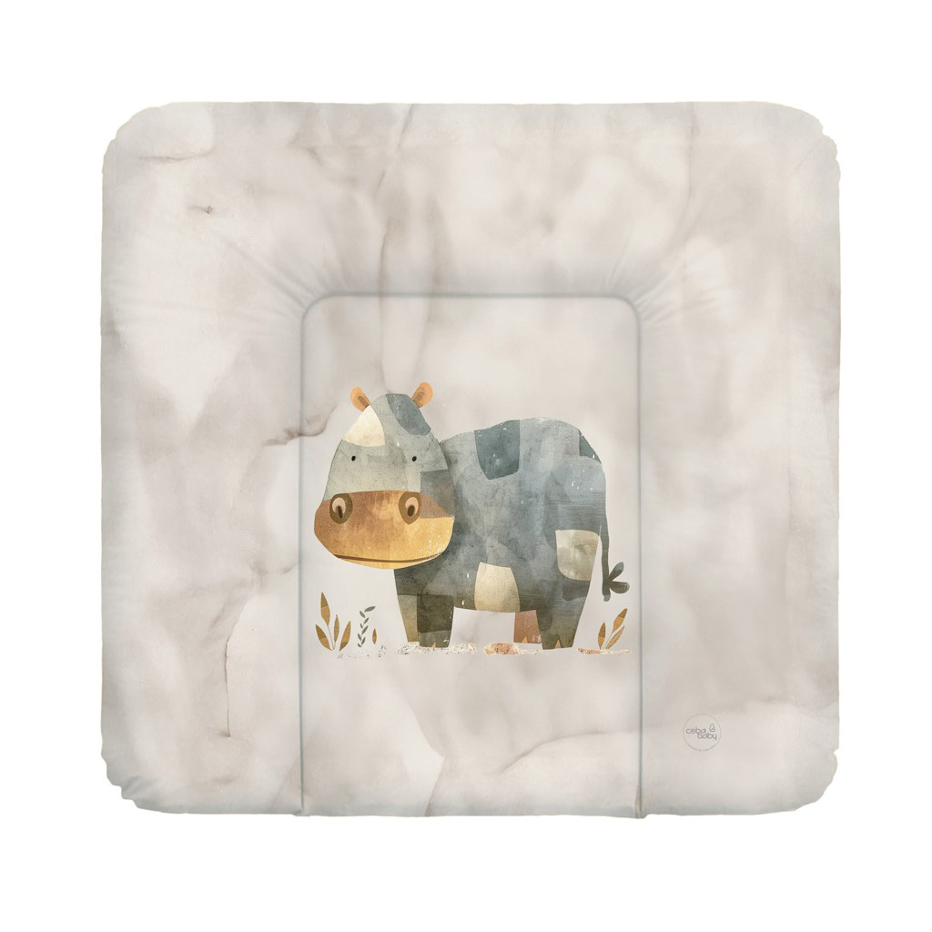 E-shop CEBA BABY Podložka prebaľovacia mäkká (75x72) Basic Cosy Hippo