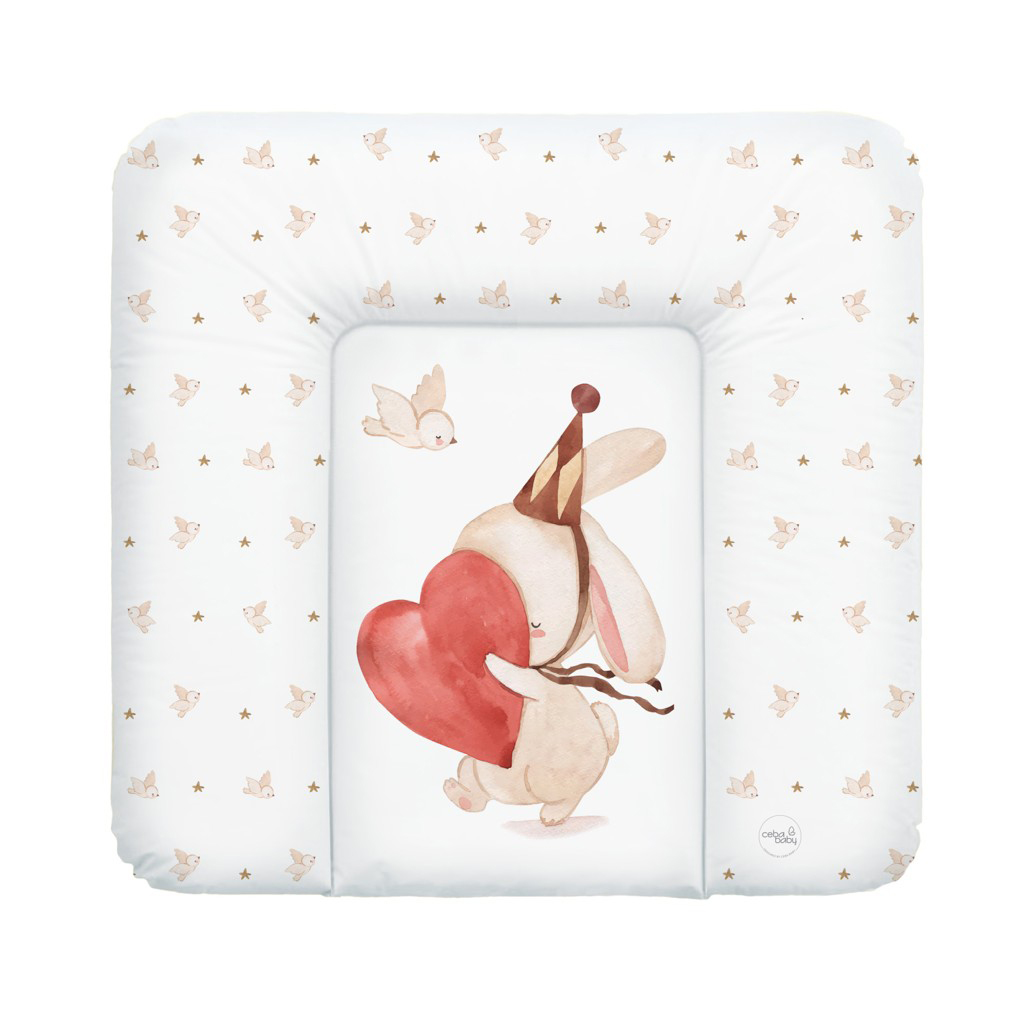E-shop CEBA BABY Podložka prebaľovacia mäkká (75x72) Basic Pierrot