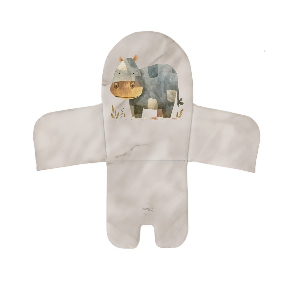 E-shop CEBA BABY Vložka do jedálenskej stoličky (38x28) Basic Cosy Hippo