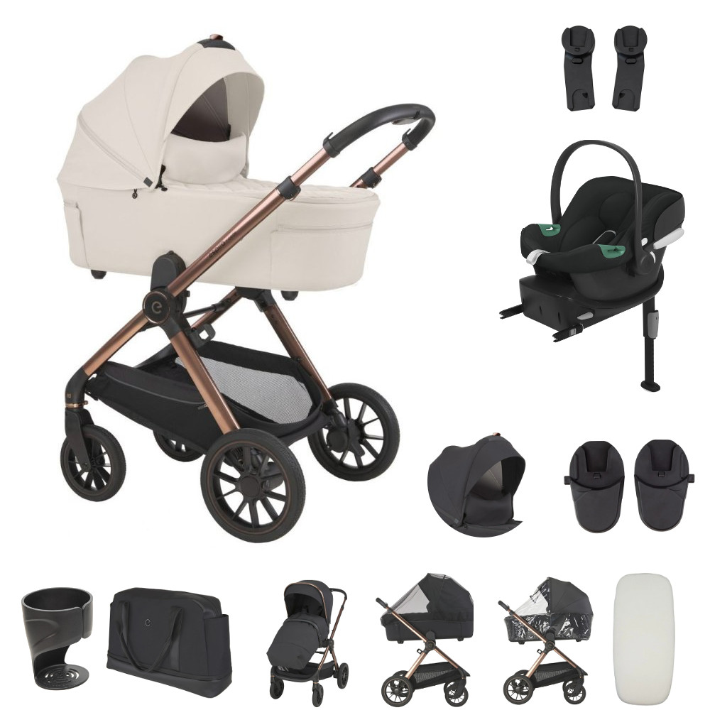 Espiro výhodný set Code 2025 + Cybex Aton B2 so základňou, 09 brave ecru