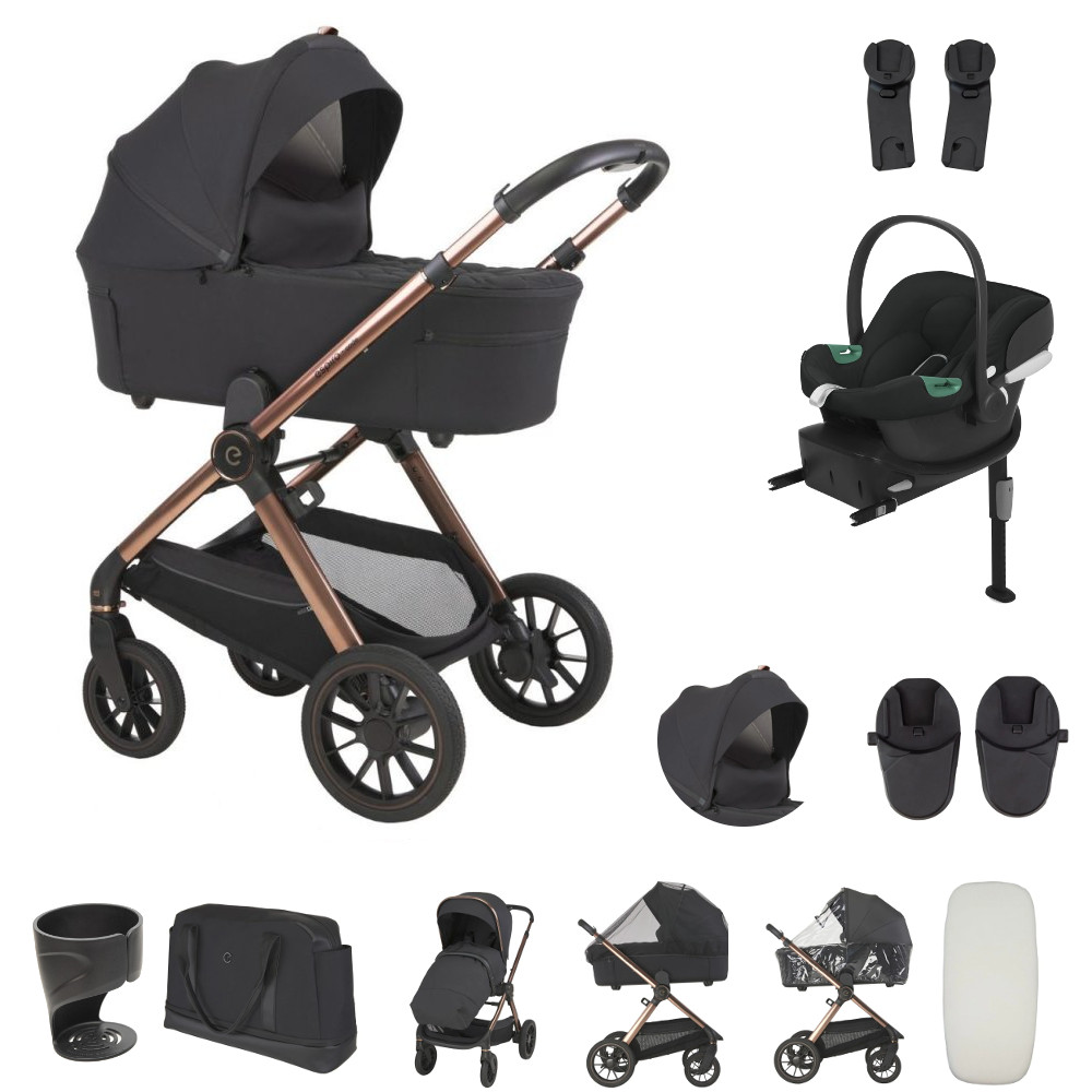 Espiro výhodný set Code 2025 + Cybex Aton B2 so základňou, 10 clever black