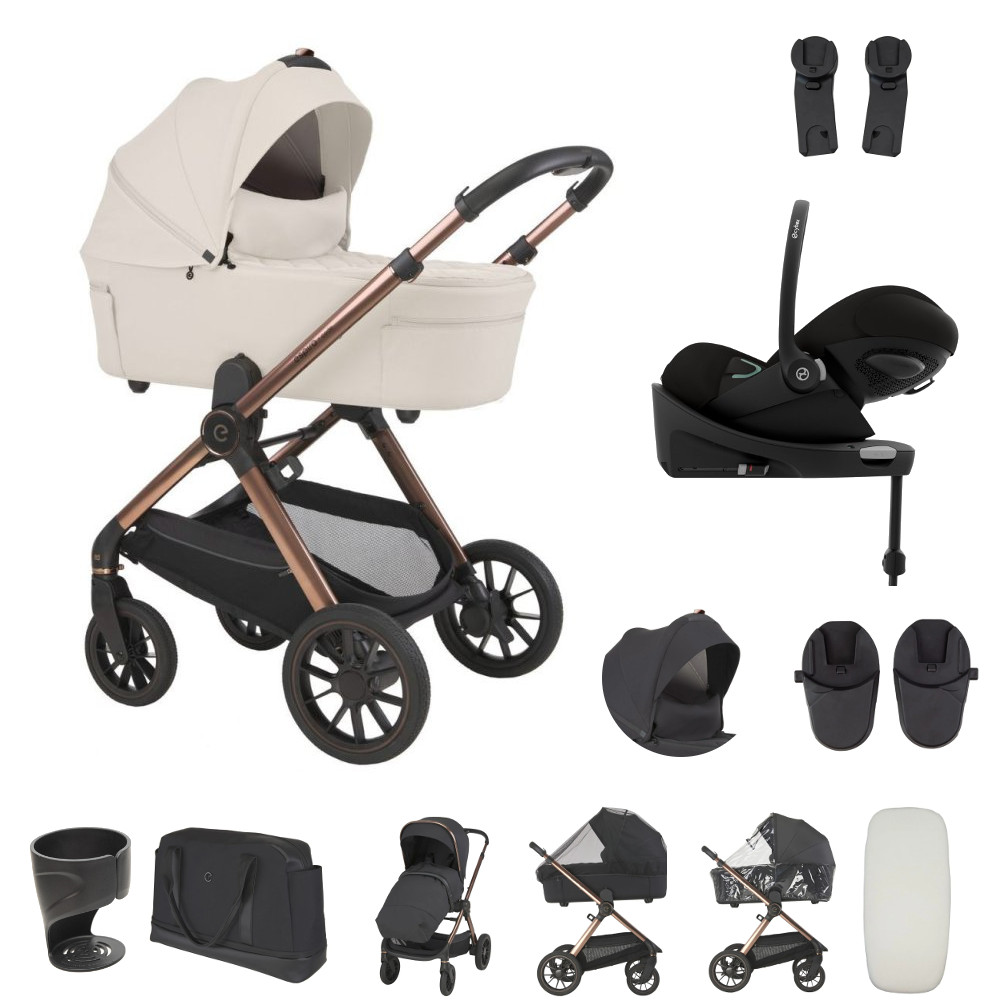 Espiro výhodný set Code 2025 + Cybex Cloud G Plus so základňou, 09 brave ecru