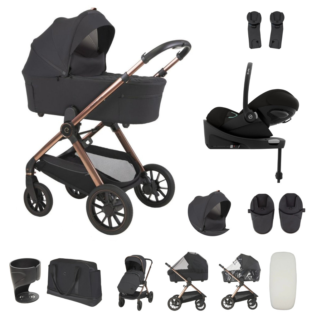 Espiro výhodný set Code 2025 + Cybex Cloud G Plus so základňou, 10 clever black