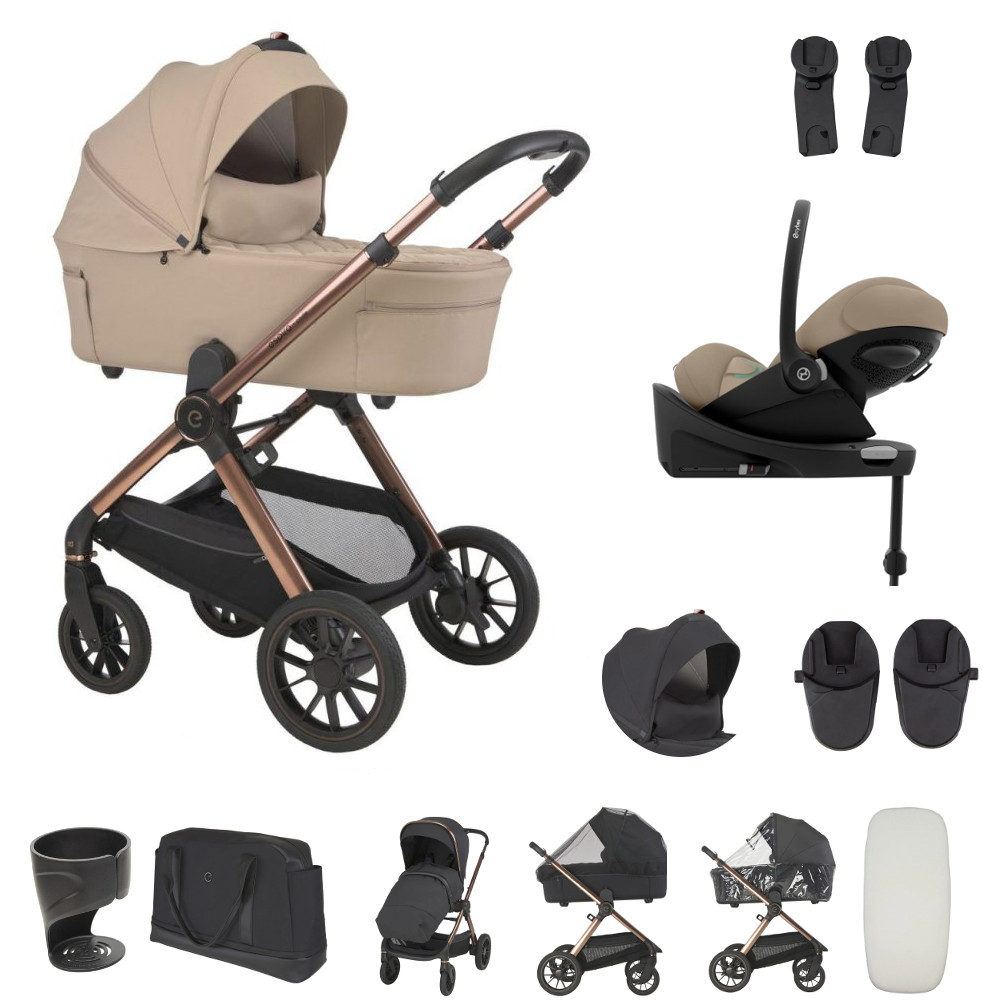 Espiro výhodný set Code 2025 + Cybex Cloud G Plus so základňou, 19 loving beige