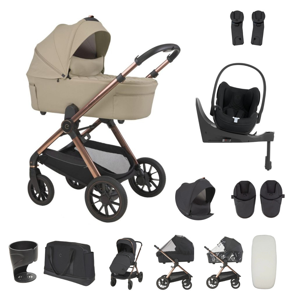 Espiro výhodný set Code 2025 + Cybex Cloud T Plus so základňou, 04 tender green