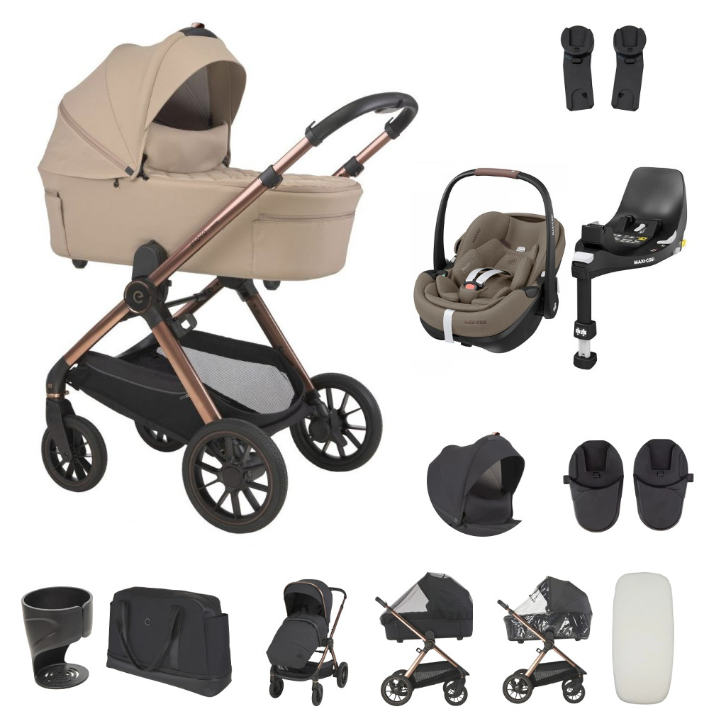 Espiro výhodný set Code 2025 + MC Pebble Pro 2 so základňou, 19 loving beige