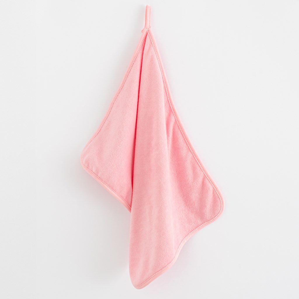 E-shop Detský froté uterák New Baby 40x30 cm ružový - 57511