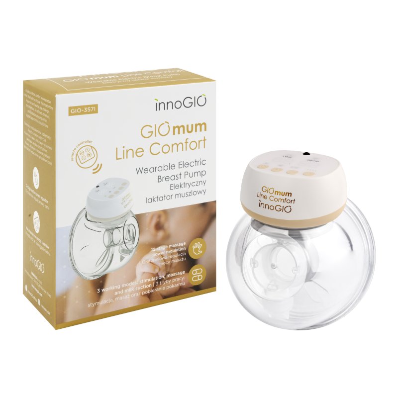 E-shop innoGIO Prenosná elektrická odsávačka GIOmum Line Comfort Single