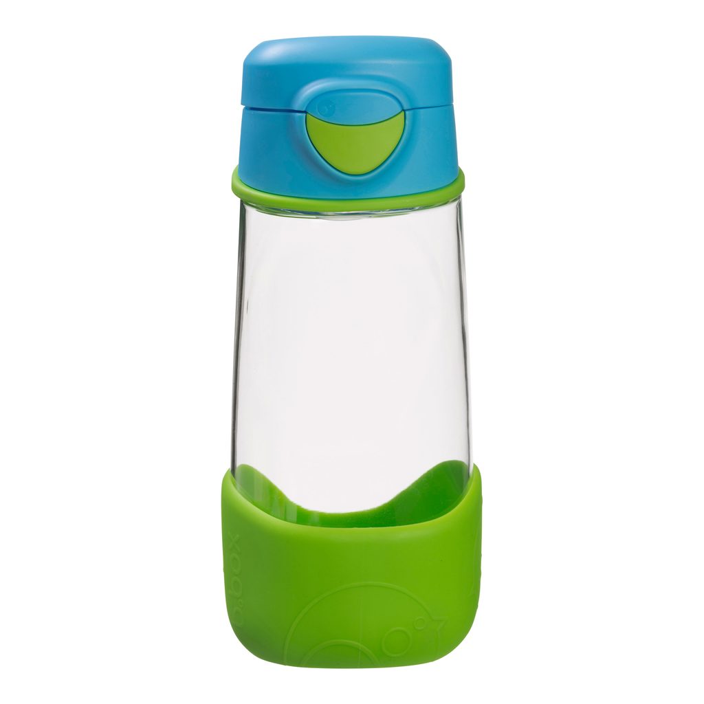 E-shop B.BOX Fľaša Sport na pitie 450 ml - modrá/zelená