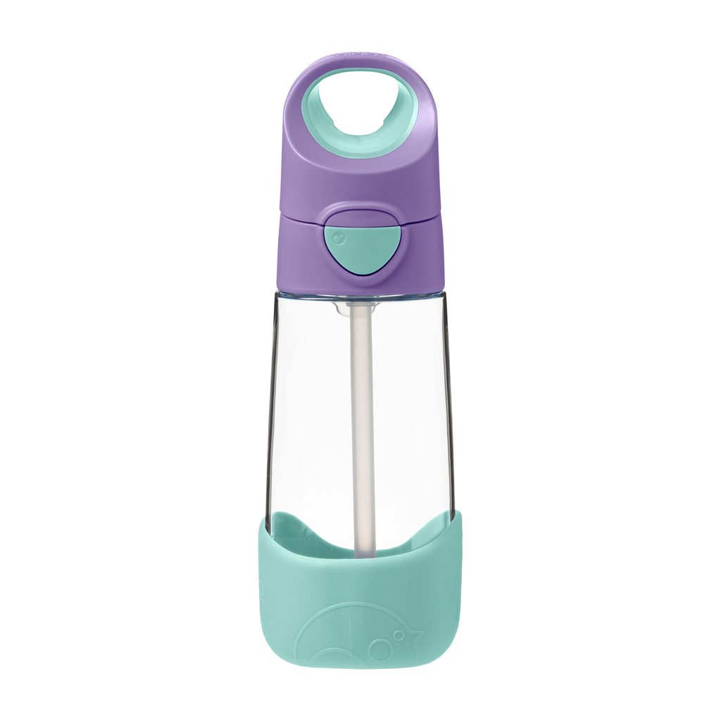 E-shop B.BOX Fľaša na pitie so slamkou 450 ml - lilac pop