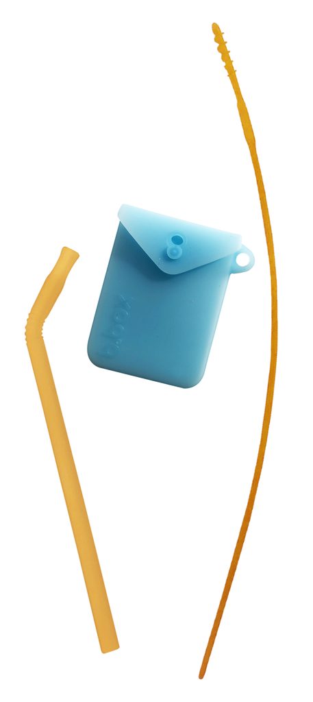 E-shop B.BOX Cestovné silikónové slamky