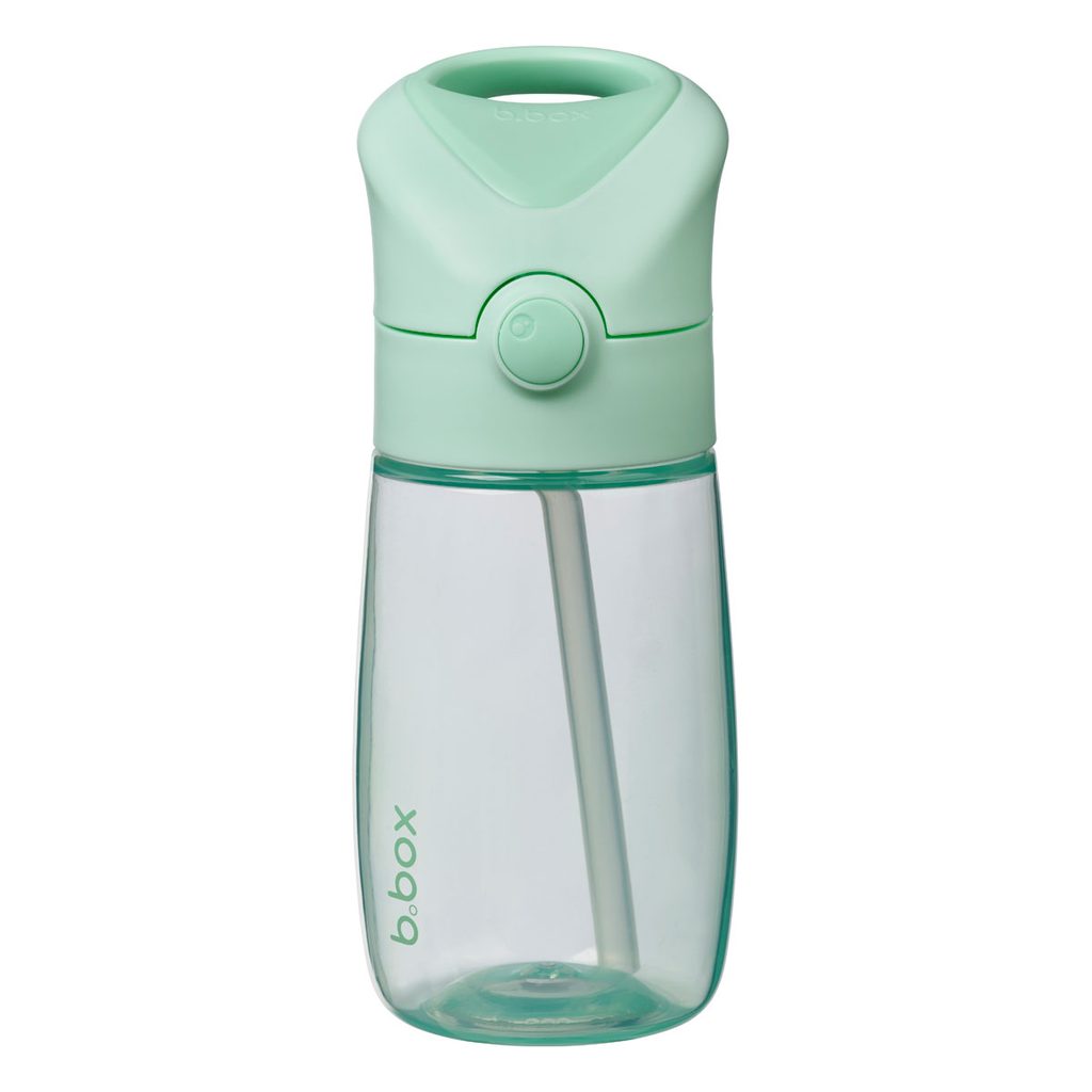 E-shop B.BOX Fľaša na pitie so slamkou Junior 380 ml - spearmint
