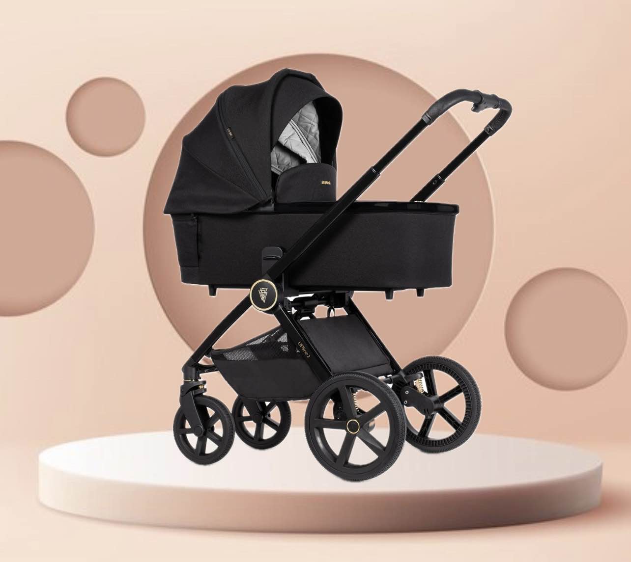 E-shop Venicci kočík Tinum UPline 2, All black